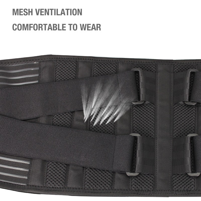 Waist Compression Brace High Elasticity Back Support Protection Belt for