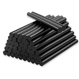 Pack of 60 Hot Glue Sticks 7 x 100 mm Hot Glue Sticks DIY Hot Glue Replacement Sticks Black Glue Sticks for Standard Hot Glue Gun