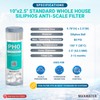 Max Water 10" x 2.5" Anti-Scale Water Filter Cartridge, Siliphos