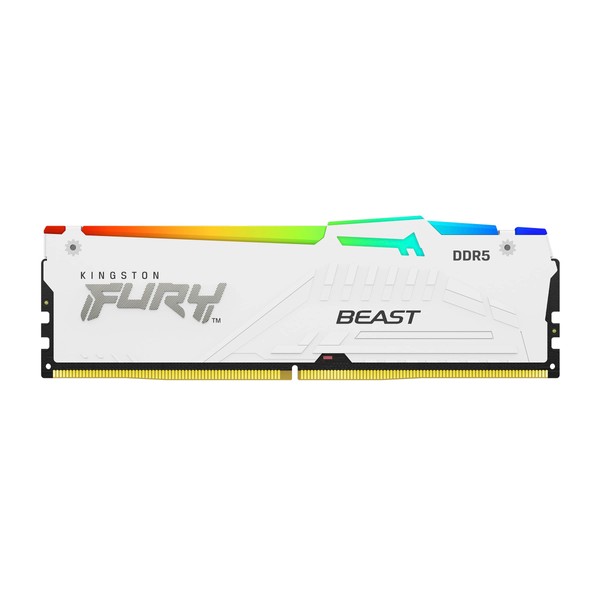 Kingston FURY Beast White RGB EXPO 16GB 6000MT/s DDR5 CL30