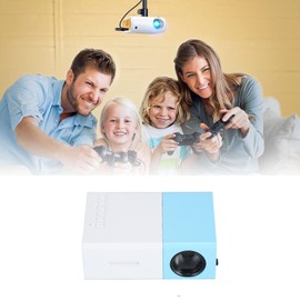Mini Projector,Digital Projector with Speaker Outside Video Movie Outdoor Gaming Full HD 1080P Defend Visual Applies to Phone Tablet Laptop PC TV Stick Box USB Drive Game Console