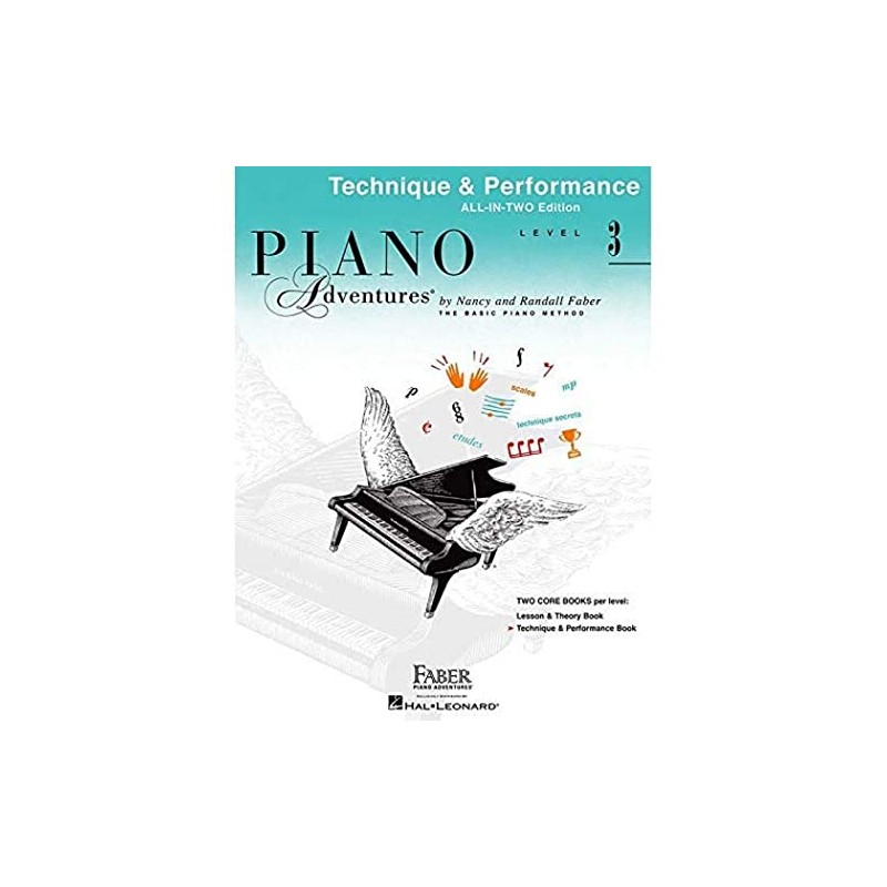 Faber Piano Adventures Level 3 Technique & Performance Book: Technique