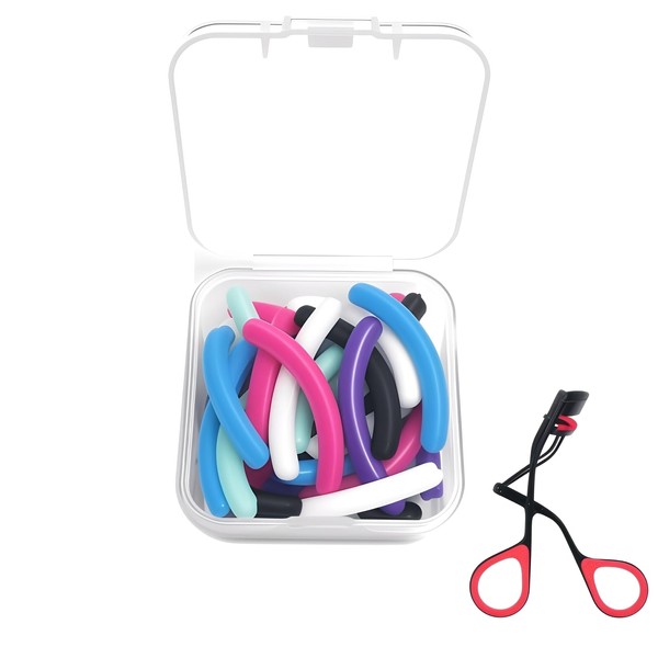 Compatible with Revlon Eyelash Curler Refills,24 Pack Colorful Lash Curlers