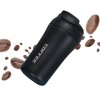 Vaso Térmico de Acero Inoxidable, Termo para Cafe de 400ml,