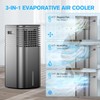 24" Windowless Portable Air Conditioner, 15H Timer & 120°Oscillation, 3-IN-1