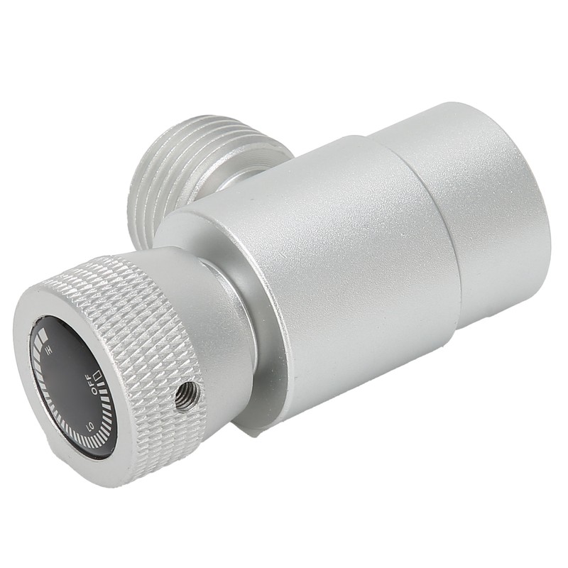 CO2 Refilling Adapter CGA320//TR21-4 Soda Valve Connector ASA Accessories Silver