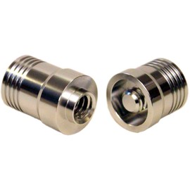 LUCASI JPA-NL Quick Release Aluminum Joint Protectors, Psycho Silver