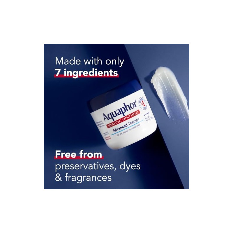 Aquaphor - Pomada curativa, protector para piel seca, agrietada e