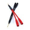 WJSTN Braided Wire Banana Plug Splitter 1 Male 2 Female