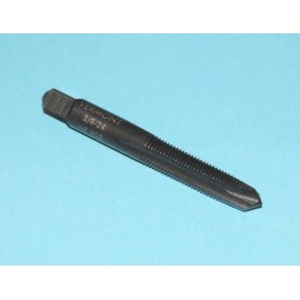 Vermont 3/8-24 HSS Spiral Point Plug Tap GH6 3FL Oxide Coated (USA)