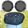 Pack of 2 Rain Butt Net, 80 cm, Adjustable Rain