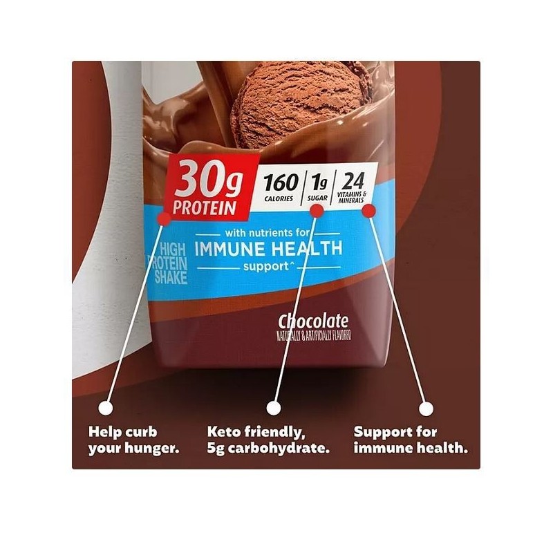 Premier Protein 30g High Protein Shake, Chocolate, 11 fl. oz.,