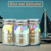 3 Pcs Beach Sand Jar Mason Seashell Jars 380 ml