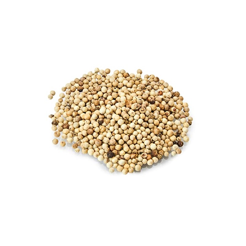 Old India White Peppercorns Muntok Double Wash 500g