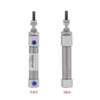 Max. 1 Mpa double-acting stroke 15 mm / 0.6 inch