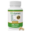 Lifetones Uric Acid Support - Herbal Joint Cleanse for Men and Women - Natural Remedy, Flexibility Boost - Non-GMO, Gluten-Free - 60 Vegan Vitamins