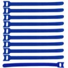500 x Velcro Cable Ties 200 x 25 mm Blue