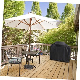 ORFOFE Uv Proof BBQ Grill Cover 210d Outdoor Barbecue Oven Waterproof Easy to Clean 80x66x100cm