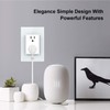 LIVOLO White US Standard Vertical Duplex Receptacle Electrical Outlets (4
