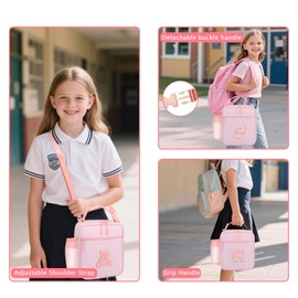 Insulated Lunch Bag Lunch Box for Kids Girls Back to School Gift