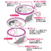 Aisen Bra Washing Bag, Heart L