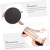 FOMIYES 2pcs Metal Hairpin Hair Clip Sunglasses Shape Barrette for