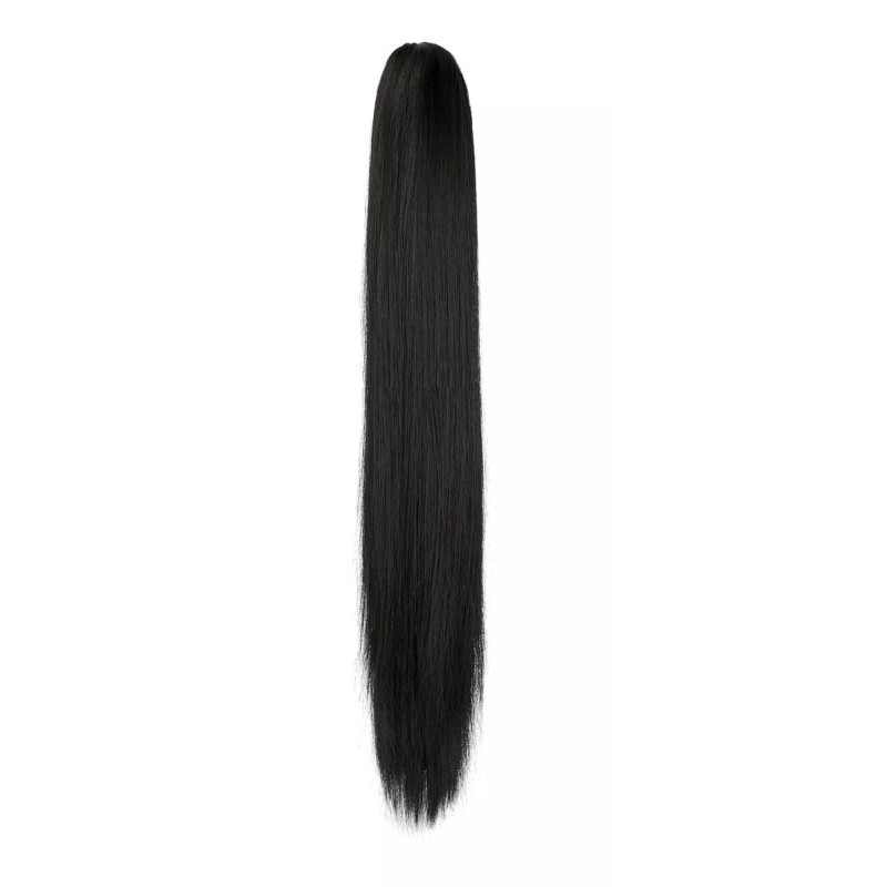Felendy Extensiones De Cola De Caballo Clip Garra Recta 21