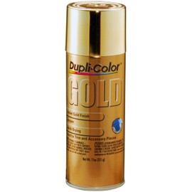Dupli-Color GS100-6 PK (EGS100007-6 PK) Gold Automotive Metallic Coating - 11 oz. Aerosol, (Case of 6)