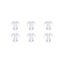 （6pcs/lot） Hearing Aid Ear Tips Silicone Earplug Domes for BTE,ITE and Pocket Hearing Aids Ear Bud Replacements (Large φ14mm)