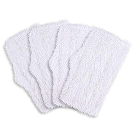 Aunifun 4 Pack Washable Cleaning Pads for Steam and Spray Mop SK410, SK460, SK115, SK140, SK141, SK435CO, S3101, S3102, S3250, S3251