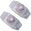 OZXNO 2pcs Plastic AC Inline Dimmer Transparent Rotary Cord Switch