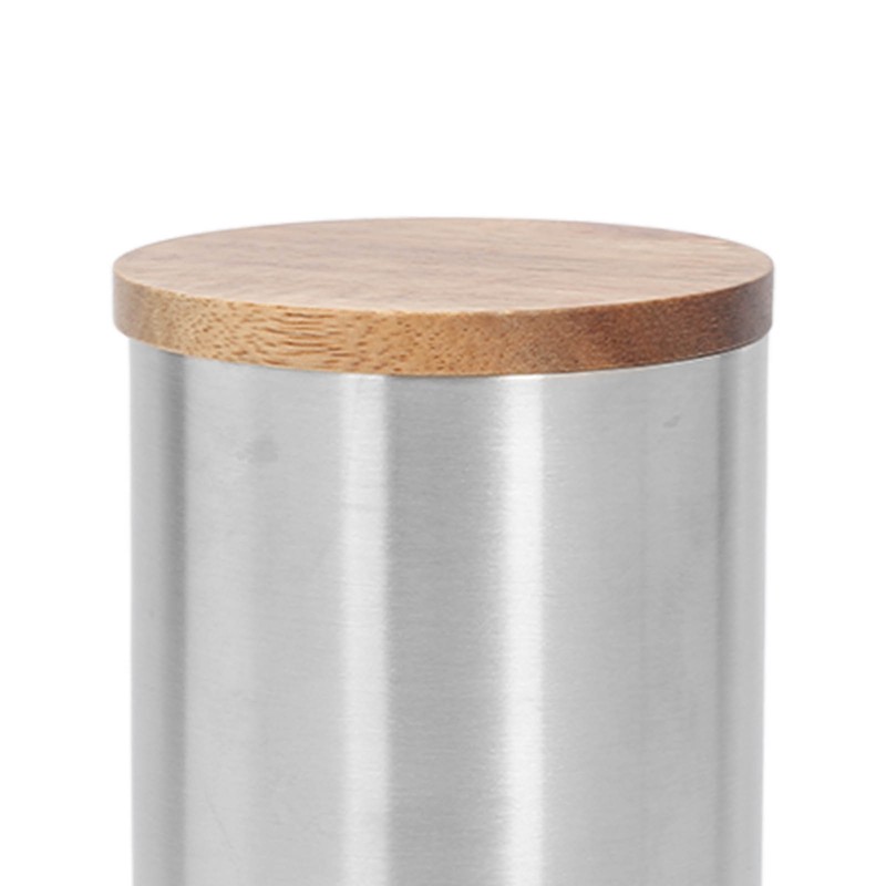 Tea Canister 304 Stainless Steel Tea Container Thicken Tea Sealing