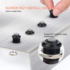 APIELE 12mm Momentary Push Button Switch Pre-Wired 150mm High Round