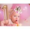 Hitopin 1 Piece Birthday Baby Crown, Baby Princess Crown Birthday