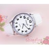Men Women Casual Simple Black White Leather Deals Large Numbers