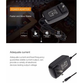 DKKPIA AC Adapter for Peak 300 Amp Jump Starter Portable Power Station Peak Mains Cord