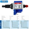 Jiayin JYPC-2 Electromagnetic Solenoid Water Pump 90cc/min, compatible with Electric