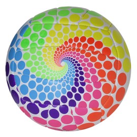CUCUBA Volleyball Beach Volleyball Training or Play Size 5 Multi-Colour