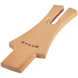 Staub ストウブ 「 Wood Lid Holder 」 Lid Stand 40501-124, Authentic Japanese Product