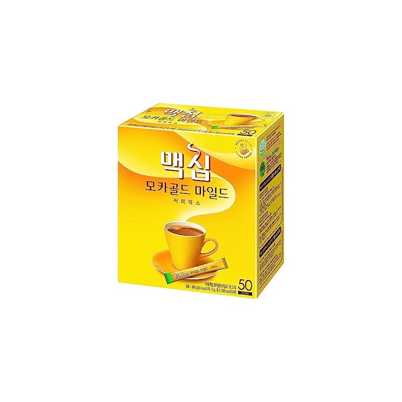 MAXIM Mocha Gold Mild Korean Instant Coffee Mix (12g x