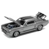 DCD Shelby Mustang GT500 1/64 Diecast Model Car Gray Metallic