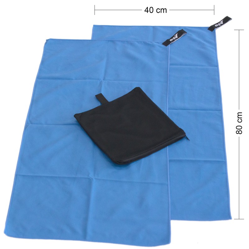 Oxid7® Extra Light and Quick-Drying Microfibre Hand Towel Set of
