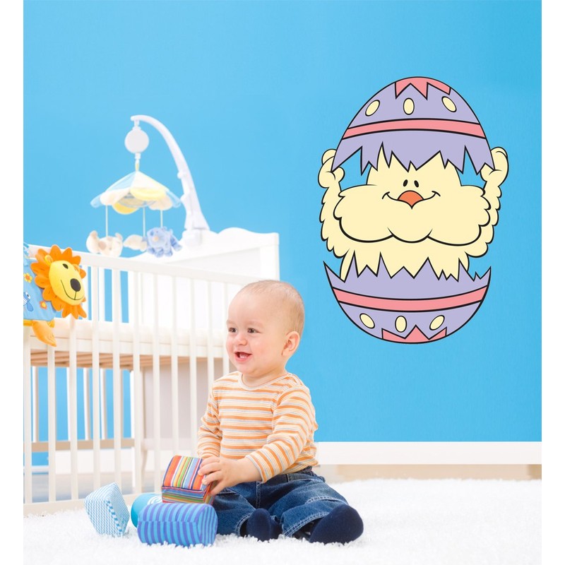 Easter Chick Wall Decal Cutout
