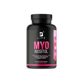 B Life Company | Inositol de 200 Cápsulas de 500 mg. Ingredientes naturales. Myo Inositol