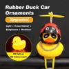 wonuu Adornos de goma para coche, 2 unidades, diseño de