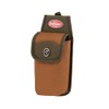 Bucket Boss Tech Pouch with Flap Fit in Brown, 54185