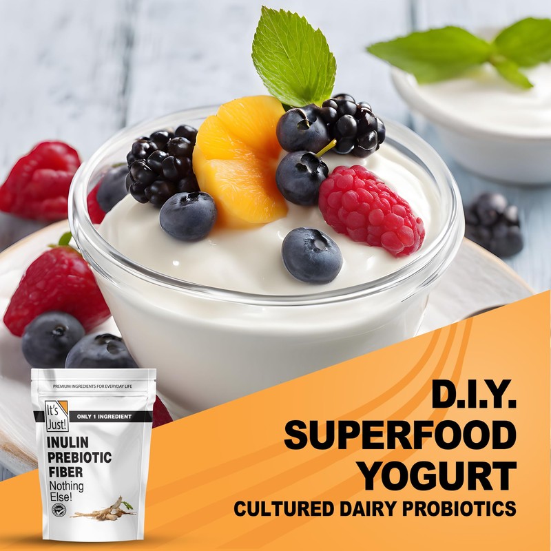 It's Just! - Inulin Prebiotic Fiber, Water Soluble, Chicory Root