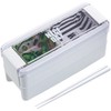 Iwasaki Industrial Lunch Box, 2-Tier, 24.0 fl oz (680 ml),