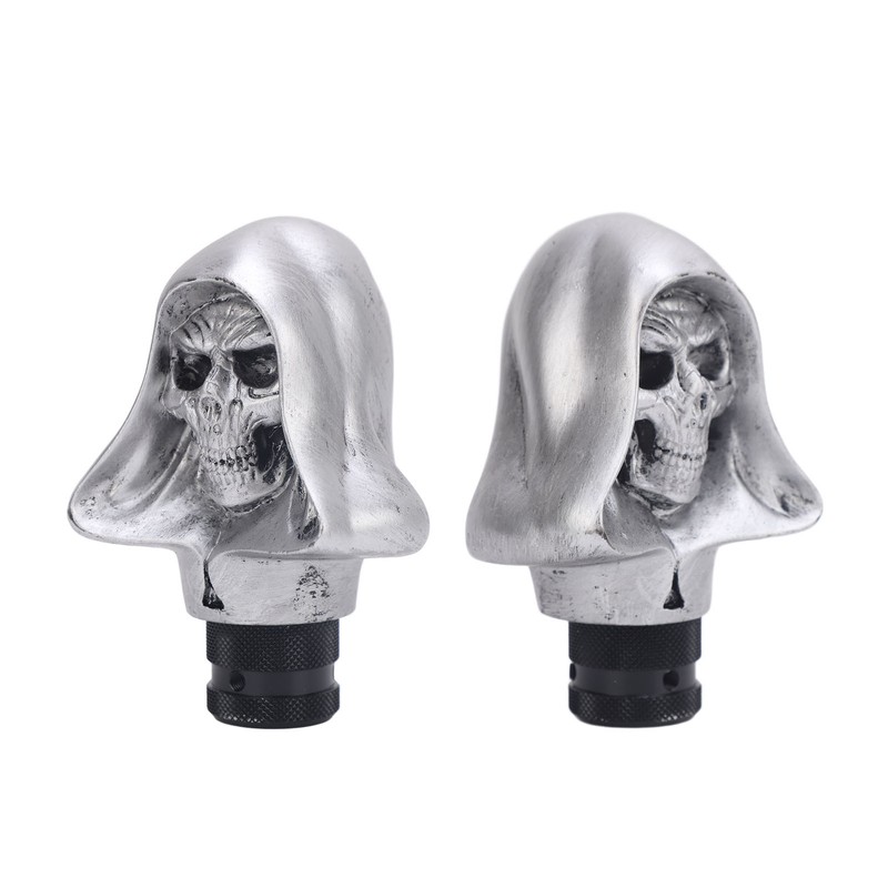 Skull Shift Knob Universal Resin Skeleton Head Gear Shift Knobs
