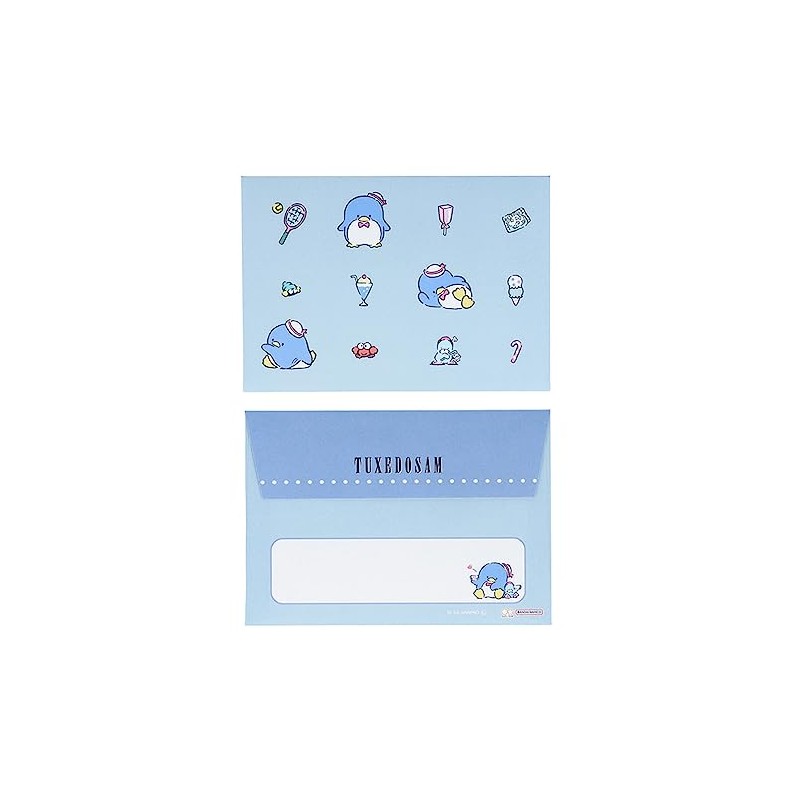 Sunstar Stationery Sanrio Letter Set Die Cut Mini Retro Sanrio